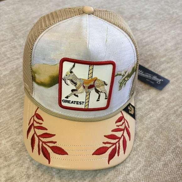 Goorin Bros The Farm Greatest Maximum Goat Carousel Capsule G.O.A.T Ltd RARE NWT - Picture 1 of 8